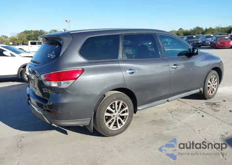 2014 Nissan Pathfinder S from USA, damaged, VIN 5N1AR2MN3EC725265